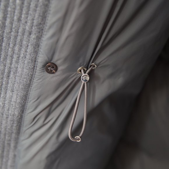 MONCLER Men's Vilaine Longline Fur-Trim Parka Size 5 (XXL) - Picture 16 of 16